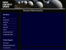 Tablet Screenshot of newmexicoskies.com